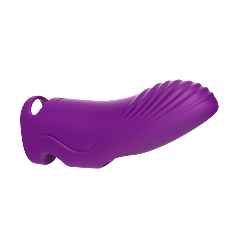 Télécommande à doigts vibrants Aurora Lilas Rechargeable 9 modes
