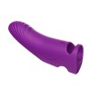 Télécommande à doigts vibrants Aurora Lilas Rechargeable 9 modes