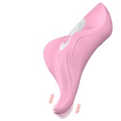 Impulse Pink String Vibrator Fernbedienung Wiederaufladbare 9 Modi Fuchsia