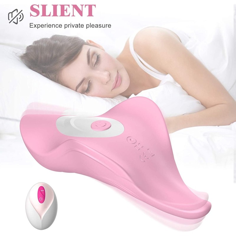 Impulse Pink Thong Vibrator Remote Control Rechargeable 9 Modes Fuchsia
