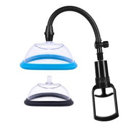 Pussy Pump - Transparent Pump with 2 applicators for Women
