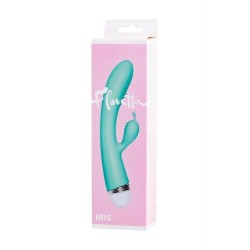 Wiederaufladbarer IRIS-Silikonvibrator 2 Motoren und 10 Modi A-TOYS