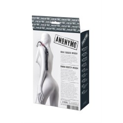 Flogger black - red - 45cm ANONYMO by A-TOYS