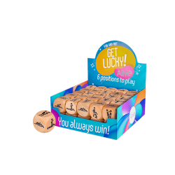 Get Lucky - Dice Sexy - dado kamasutra madera 1 ud