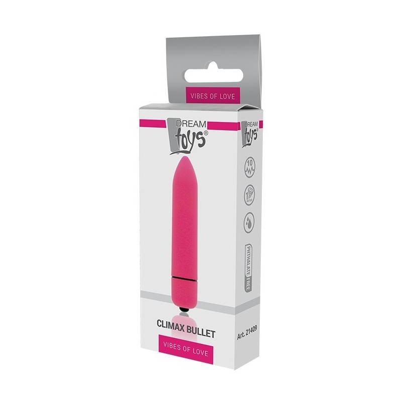 CLIMAX BULLET 10 MODOS ROSA - Bala Vibradora 10 modos