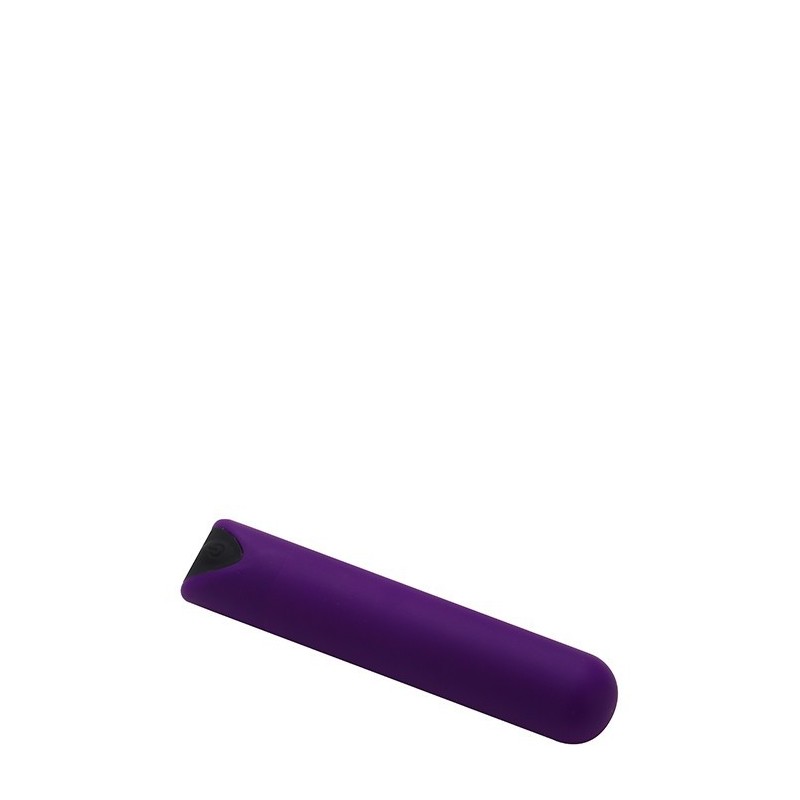 POTENTE BULLET RICARICABILE 10 MODALITÀ PURPLE - Proiettile vibrante ricaricabile 10 modalità
