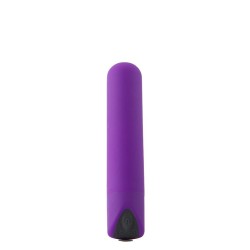 POWERFUL BULLET RECARGABLE 10 MODOS MORADO - Bala Vibradora Recargable 10 modos