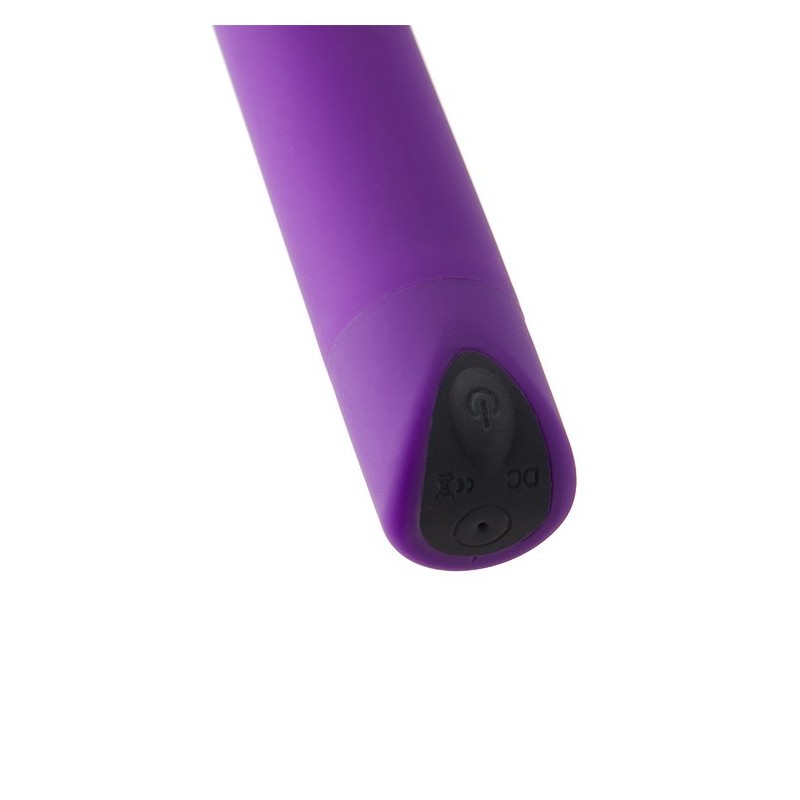 POWERFUL BULLET RECARGABLE 10 MODOS MORADO - Bala Vibradora Recargable 10 modos