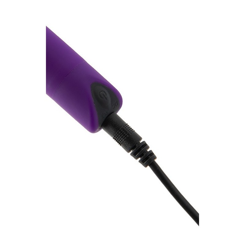 POWERFUL BULLET RECARGABLE 10 MODOS MORADO - Bala Vibradora Recargable 10 modos