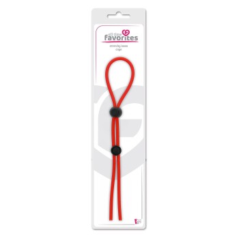 ADJUSTABLE RING STRECHY LASSO CAGE - Double closure 2