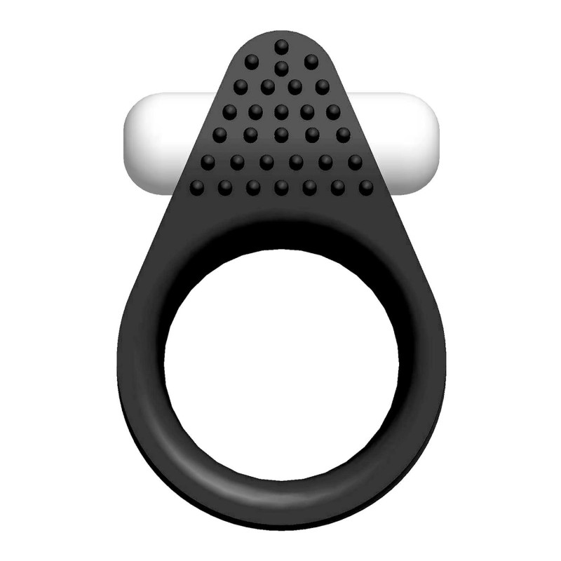 BLACK STIMU-RING VIBRATING RING