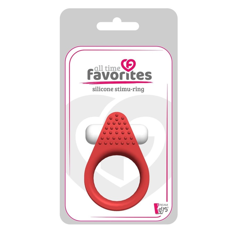RED STIMU-RING VIBRATING RING