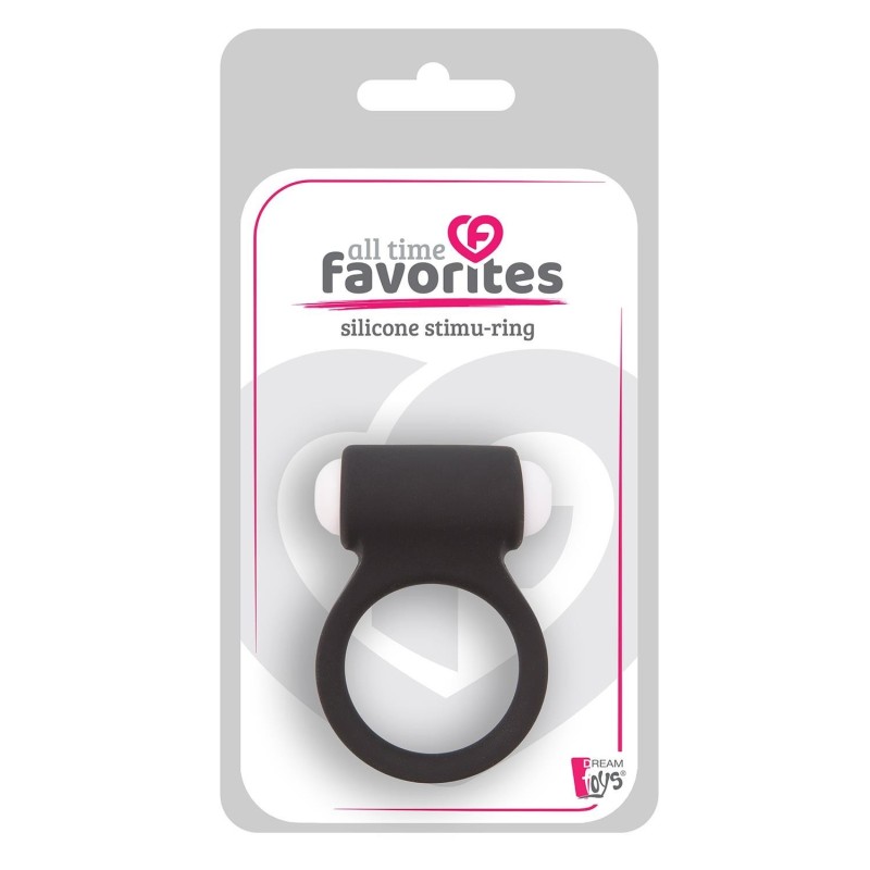 BLACK STIMU-RING VIBRATING RING 21158