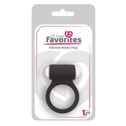 BLACK STIMU-RING VIBRATING RING 21158