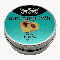 Mini Candela Massaggio Pesca 30ml - 5th paradise