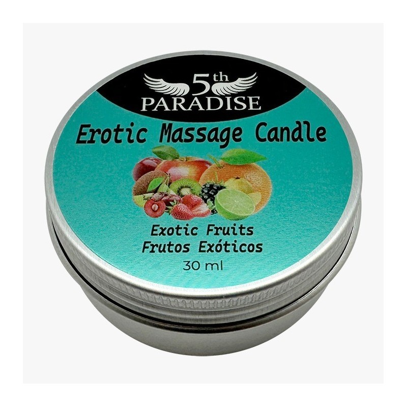 Mini Candle Massage Frutas Exóticas 30ml - 5th paradise