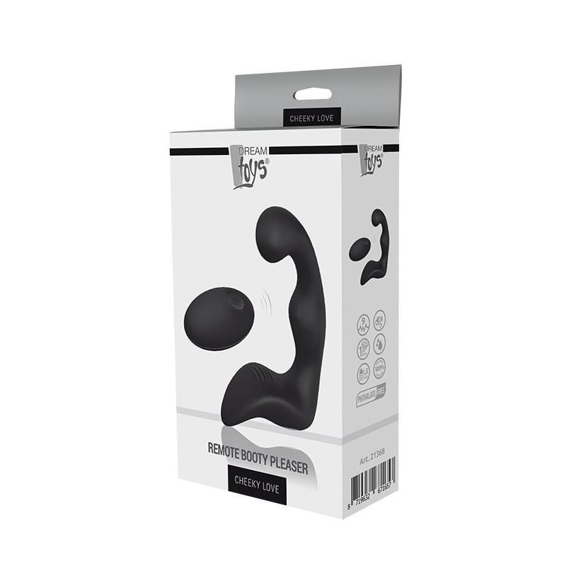 BUTIN À DISTANCE S’IL VOUS PLAÎT. Vibromasseur de prostate - Télécommande. Rechargeable