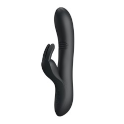 Dylan Black Waving Rechargeable 3 moteurs - 4 modes d’ondulation et 7 modes de vibration