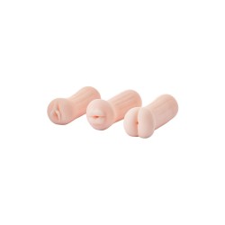 TINA -Pack de 3 Masturbadores - THE GIRL NEXT DOOR