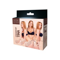 TINA -Pack mit 3 Masturbatoren - DAS MÄDCHEN VON NEBENAN