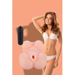 LISA - masturbador con forma de cuerpo con vibración - THE GIRL NEXT DOOR