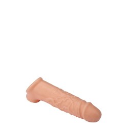 Funda REALSTUFF de 16,5cm -con soporte testículos -