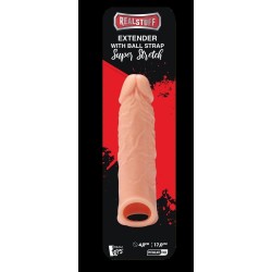 16,5cm REALSTUFF Etui - mit Hodenstütze -