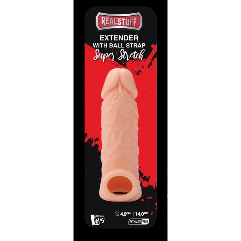 Caixa de REALSTUFF de 14cm -com suporte testicular-