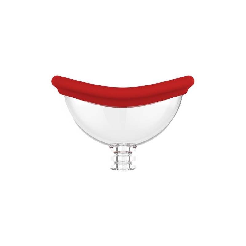 RÉVOLUTION ROUGE GÉORGIE. Vibrateur - aspiration, 2 moteurs. Rechargeable