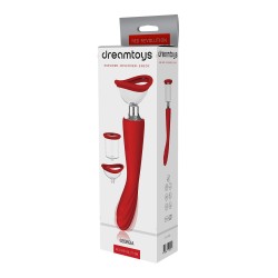RED REVOLUTION GEORGIA. Vibrator - suctioner, 2 motors. Rechargeable