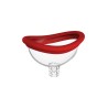 ROTE REVOLUTION GEORGIEN. Vibrator - Absauger, 2 Motoren. Wiederaufladbar