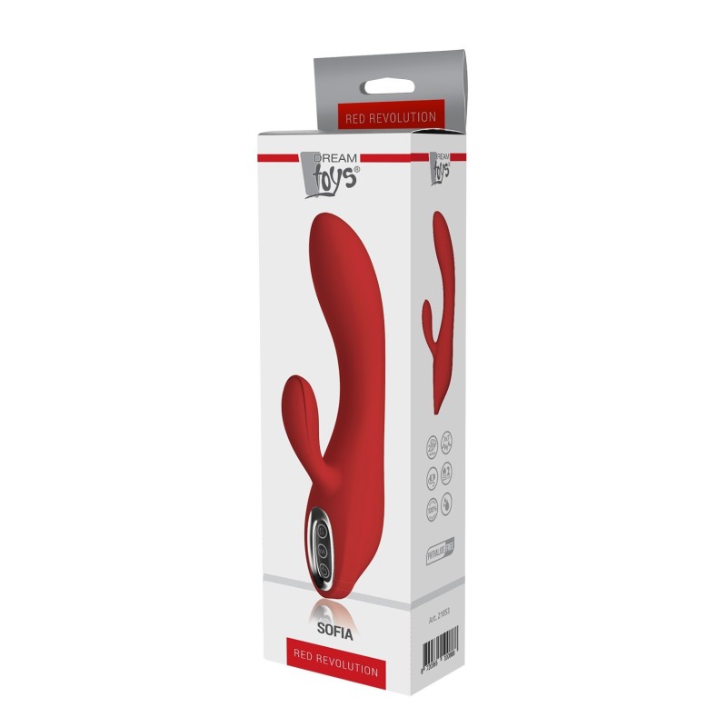 REVOLUTION SOFIA NETWORK. Double vibrator, 2 motors. Rechargeable