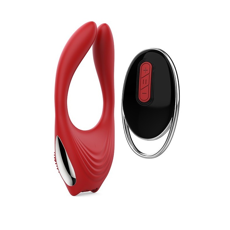 REVOLUTION EROS NETWORK. Double pair vibrator, 2 motors. Remote control. Rechargeable
