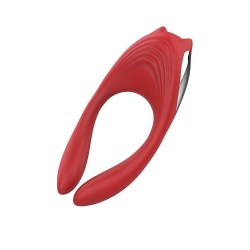 RIVOLUZIONE EROS RETE. Vibratore a doppia coppia, 2 motori. Telecomando. Ricaricabile