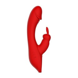 RED REVOLUTION ARTEMIS. Double rabbit vibrator, 2 motors. Rechargeable