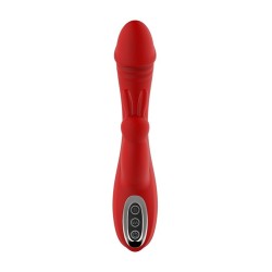 RED REVOLUTION ARTEMIS. Vibrador rabbit doble, 2 motores. Recargable