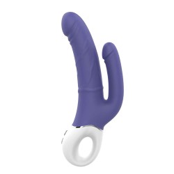 VIBRAZIONI D'AMORE DOPPIO PIACERE. Doppio vibratore, 2 motori. Ricaricabile
