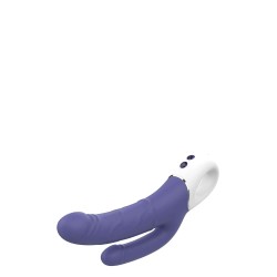 VIBES OF LOVE DOUBLE PLEASURE. Vibrador doble, 2 motores. Recargable