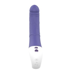SCHWINGUNGEN DER LIEBE DOPPELTES VERGNÜGEN. Doppelvibrator, 2 Motoren. Wiederaufladbar