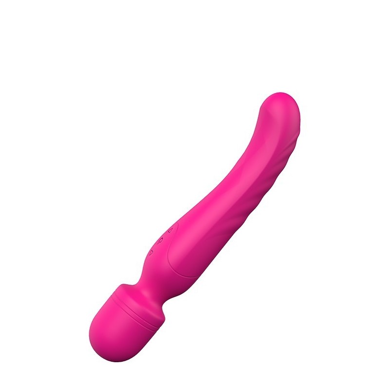 VIBES OF LOVE HEATING BODYWAND. Double vibrator, 2 motors. Heat. Rechargeable