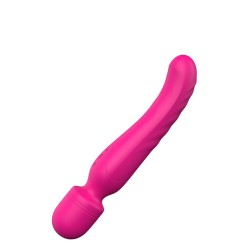 VIBES OF LOVE HEATING BODYWAND. Vibrador doble, 2 motores. Calor. Recargable