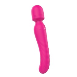 VIBES OF LOVE CHAUFFANT BODYWAND. Double vibrateur, 2 moteurs. Chaleur. Rechargeable