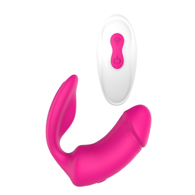 VIBES OF LOVE REMOTE DUO PLEASER. Vibromasseur télécommandé. Rechargeable