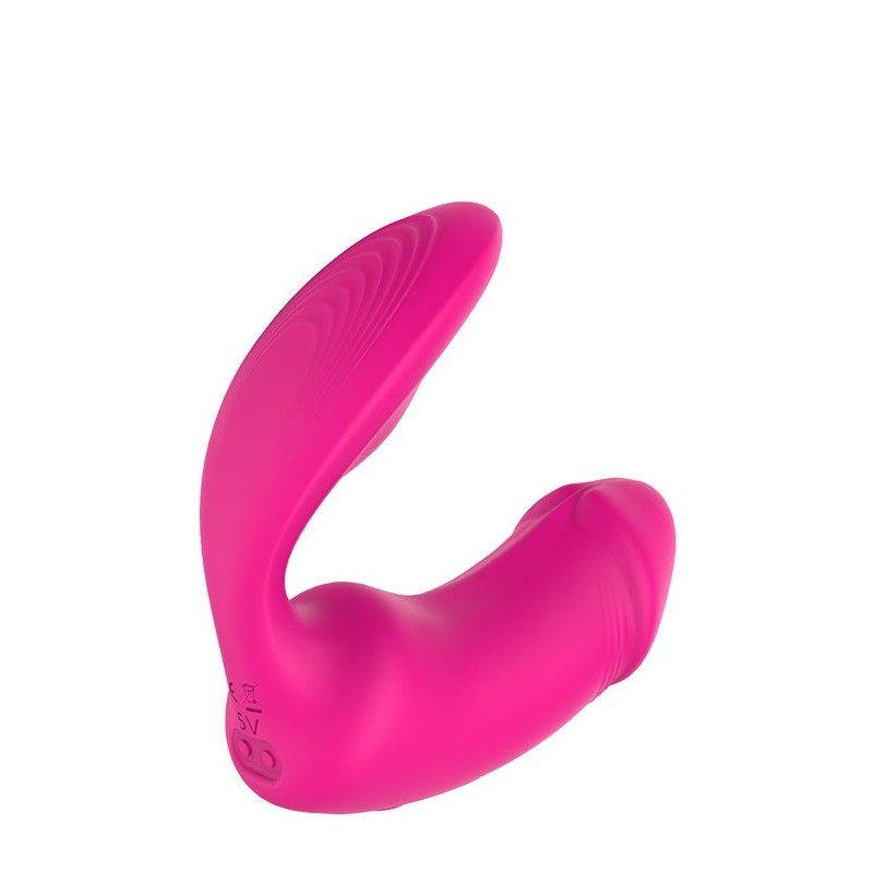 VIBRAZIONI D'AMORE REMOTO DUO PLEASER. Vibratore telecomandato. Ricaricabile