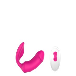 VIBES OF LOVE REMOTE DUO PLEASER. Vibrador de controle remoto. Recarregável
