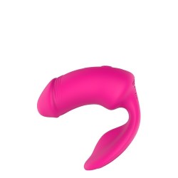 VIBRAZIONI D'AMORE REMOTO DUO PLEASER. Vibratore telecomandato. Ricaricabile