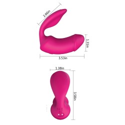 VIBES OF LOVE REMOTE DUO PLEASER. Remote control vibrator. Rechargeable