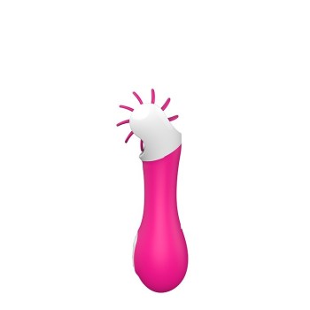 VIBES OF LOVE WHEEL OF FORTUNE. Double vibrator with rotating tongue. Rechargeable 2