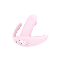 VIBES OF LOVE REMOTE TRI-PLEASURER. Vibrador control remoto. Recargable
