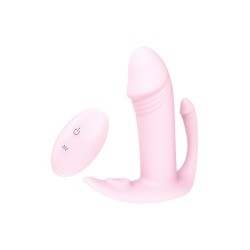 VIBES OF LOVE REMOTE TRI-PLEASURER. Vibrator mit Fernbedienung. Wiederaufladbar